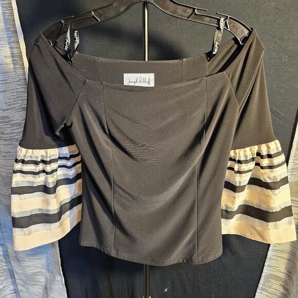 Joseph Ribkoff Top with Flared Sleeves Women's Size 6 - Picture 1 of 5